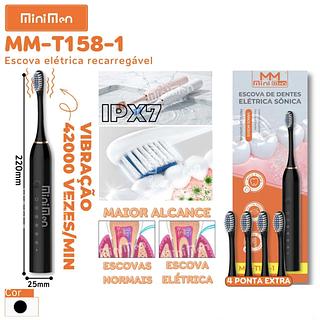 ESCOVA DE DENTES ELETRICA SONICA MINIMEN