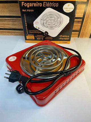 FOGAREIRO ELETRICO 110-127V 60HZ 1000W POTENCIA NAVY+TOOLS
