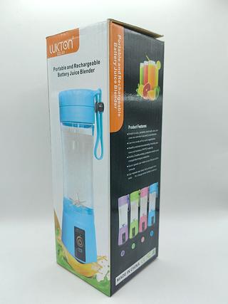 PORTABLE AND RECHARGEABLE BATTERY JUICE BLENDER LUKTON