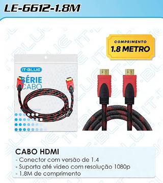 CABO HDMI X HDMI IT-BLUE
