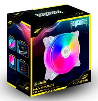 MAXIMUS KIT FAN PARA GABINETE ARGB REVENGER
