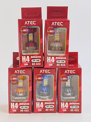 LAMPADA LED PARA FAROL H4 DO MOTO 12V / 35W ATEC