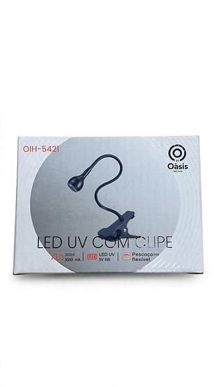 LED UV COM CLIPE OASIS MARKET