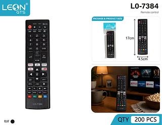 CONTROLE REMOTO UNIVERSAL SAMSUNG/LG/COM NETEFLIX/SMART/AMAZON/YOUTUBE LELOLNG/LEON