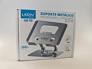 SUPORTE METALICO PARA IPAD 360° GIRAR LEON GTS