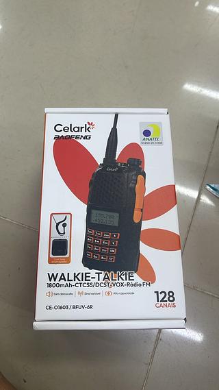 RADIO WALKIE-TALKIE 1800MAH CELARK BAOFENG