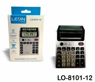 CALCULADORA ELETRONICA 12 DIGITOS LEON