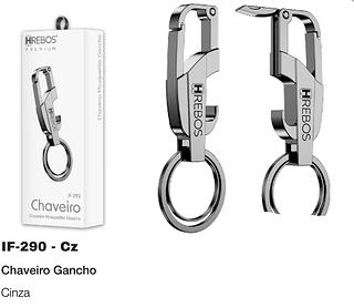 CHAVEIRO MOSQUETAO GANCHO HREBOS PREMIUM