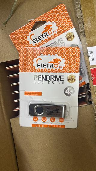 PENDRIVE USB DRIVE 4GB ELETROMEX