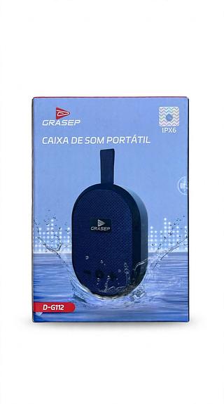 CAIXA DE SOM PORTÁTIL RGB IPX7 GRASEP
