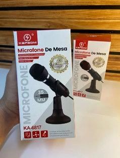 MICROFONE DE MESA COM FIO 3;5MM KAPBOM