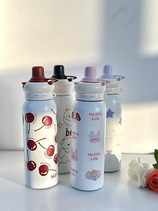 GARRAFA TERMICA 620ML 304 AÇO INOXIDÁVEL 55º