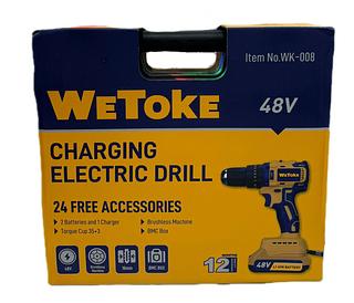 PARAFUSADEIRA 48V PROFISSIONAL ANGLE GRINDER WETOKE