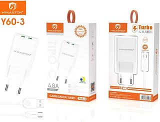 FONTE PARA CARREGADOR RAPIDO 3.1A 2USB H´MASTON PRO