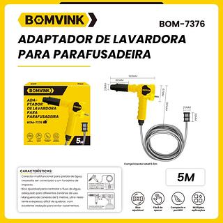 ADAPTADOR DE LAVARDORA PARA PARAFUSADEIRA BOMVINK