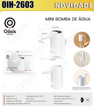 MINI BOMBA DE AGUA OASIS