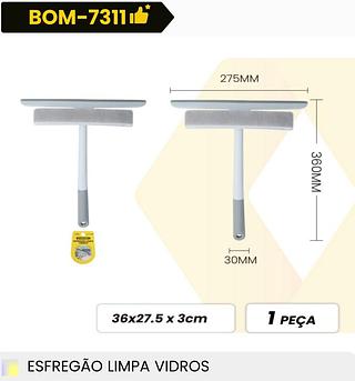 ESFREGAO LIMPA VIDROS BOMVINK