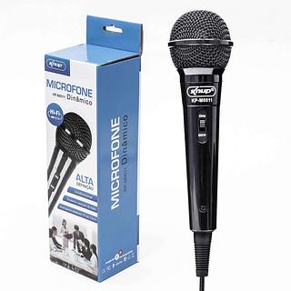 MICROFONE DINÃMICO ALTA DEFINIÇÃO KNUP