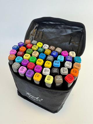 CANETA TOUCH MARCADOR 48PCS