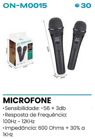 MICROFONE DINÃMICO HI-FI ONISTEK