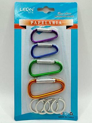 CARTELA DE CHAVEIRO 4 PEÇAS LEON GTS