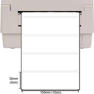ROLO DE ETIQUETAS COUCHE ADESIVO