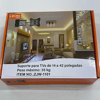SUPORTE PARA TVS DE 14 A 42 POLEGADAS LEON PRO