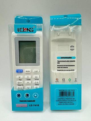 CONTROLE REMOTO AR CONDICIONADO ELETROLUX LELONG