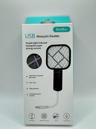 MINI RAQUETE USB MOSQUITI SWATTER MINIMEN