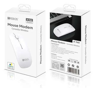 MOUSE MODERN CONEXÃO WIRELESS HREBOS