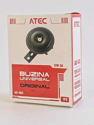 BUZINA 12V-3A UNIVERSAL PARA MOTOS ATEC