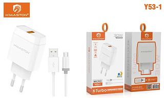 TYPE-C CARREGADOR RAPIDO 20W H´MASTON PRO