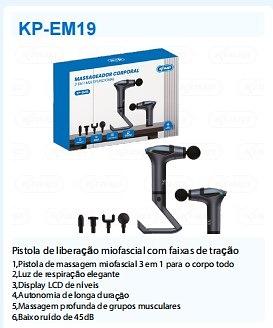 MASSAGEADOR CORPORAL 3 EM 1 MULTIFUNCIONAL KNUP