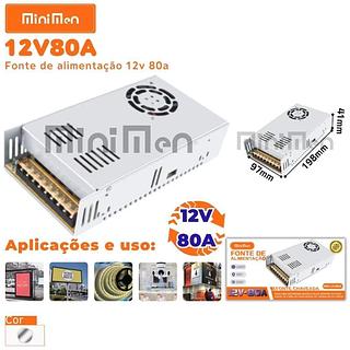 FONTE DE ALIMENTAÇÃO 960W MINIMEN