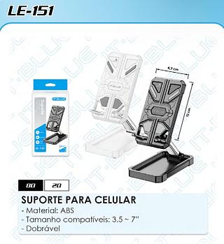 SUPORTE UNIVERSAL PARA CELULAR IT-BLUE
