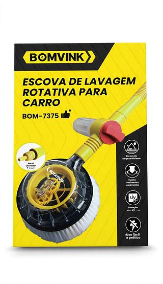 ESCOVA DE LAVAGEM ROTATIVA PARA CARRO BOMVINK