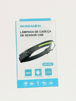 LÂMPADA DE CABEÇA DE SENSOR USB MINIMEN