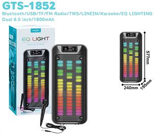 CAIXA DE SOM BLUETOOTH RGB RAIWBOW LIGHT GRECITNICE