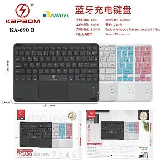 TECLADO STYLISH KEYBOARD SEM FIO DOBRAVEL KAPBOM