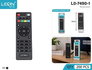 CONTROLE REMOTO PARA TV BOX LEON GTS/LELONG