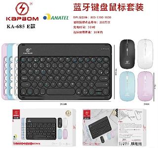 TECLADO MOUSE SEM FIO BT5.2 - BT3.0 KAPBOM