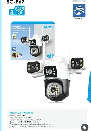 CAMERAS INTELIGENTES WIFI IT BLUE