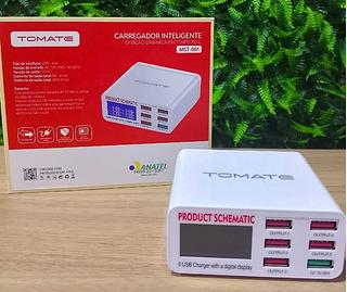 CARREGADOR INTELIGENTE USB 5V TOMATE
