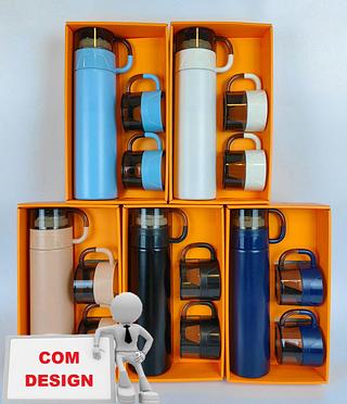 CONJUNTO DE TRÊS CAPAS PARA UM COPO 500ML