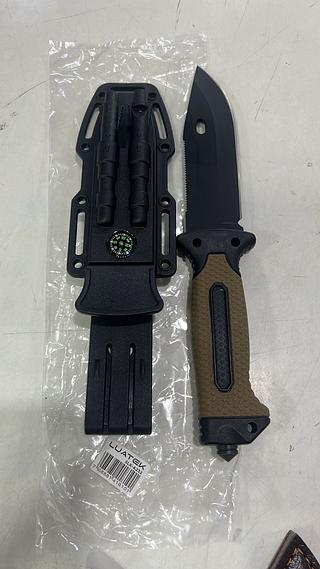 FACA TATICA DE COMBATE LUATEK (27CM)