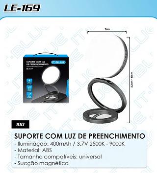 SUPORTE COM LUZ DE PREENCHIMENTO IT-BLUE