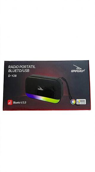 RADIO PORTATIL BLUETO/USB 5.3 GRASEP