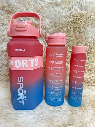 GARRAFA 3 EM 1 PLASTICA BOTTLE SPORTS 2000ML