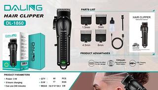 MAQUINA DE CABELO PROFISSIONAL DALING