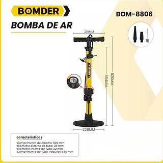 BOMBA DE AR MULTIFUNCIONAL BOMDER/BOMVINK